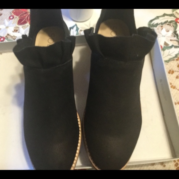 brinya ruffle bootie